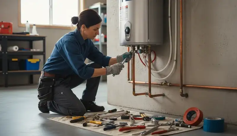 Expert Plumbing Pro - tankless-water-heater-installation